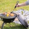 Swiss Peak 5-in-1 BBQ Multi Tool- Portable Grill Tool Set with Stainless Steel Spatula, Fork, Grill Brush