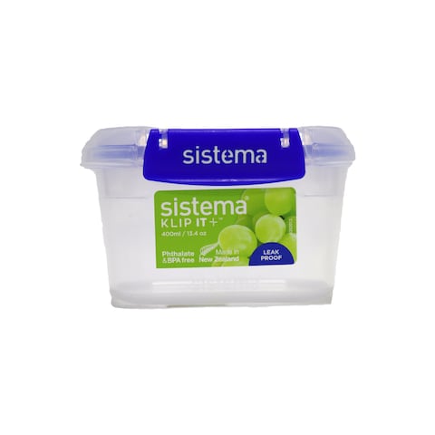 Sistema Rectangle Food Container - 400 ml