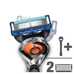 Buy Gillette Proglide 5 Razor With 2 Blades Black 3 count in Saudi Arabia