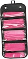 Generic Makeup Bag Cosmetic Hanging Organizer Roll N Go Roll Up Foldable Clear Case Organize Black
