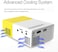 Ntech Yg300 Portable Full Color LED LCD Video Projector For Children Present, Video TV Movie,