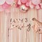 Ginger Ray Happy Birthday Bunting with Numbers- Rose Gold