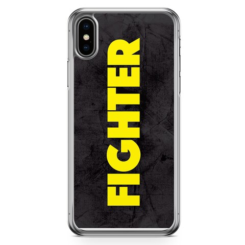 Loud Universe-Loud Universe Case For iPhone XS Fighter Transparent Edge iPhone XS Case