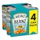 Heinz In A Rich Tomato Sauce No Sugar Added Beanz 415g x Pack of 4