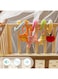 Moon Spiral Activity Hanging Animal Toys For Cot, Pram And Car Seat, 0 Months Above