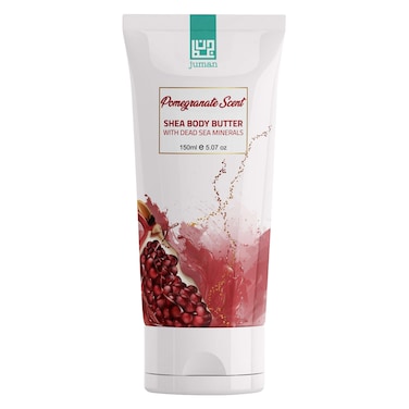 Juman Dead Sea Shea Butter Pomegranate Scented Body Butter 150ml