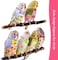 Vsell24 Washable Reusable 6Pc Bird Diaper Pads Inner Layer Parrot Nappy Clothes for Parakeet Parrot Mini Macaw Budgie Canary Finches Lovebirds