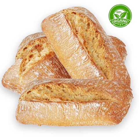 Organic Bread Rolls 4-Piece Pack