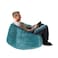 In House Kempes Fur Bean Bag Chair - Small - Turquoise