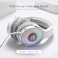 Redragon Pandora White, Virtual 7.1 RGB Gaming Headset W/Adapter