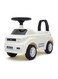 l'elephante White Super Car Sound Children's Ride-On Vehicle Walker
