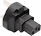 IEC 320 C13 to UK plug AC Power Adapter with Fuse