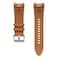 Samsung Hybrid Replacement Eco Leather Band for Samsung Galaxy Watch 6 Small Medium Camel