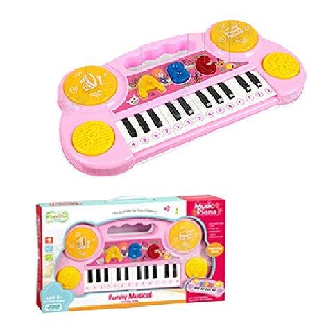 Piano ABC Pink Musical Toy