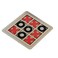 Crative Kids and Adults Wooden Tic Tac Toe Board And Crosses Game Set For Family Friends
