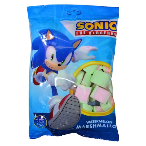 Sonic The Hedgehog Watermelon Marshmallow 150g