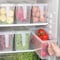 Geeni In-House Food Storage Boxes With Lids Freezer Safe Volwco 3 Pcs 4.7L Large Plastic Kitchen Refrigerator Stackable Food Fruit Storage Containers With Handle (4 Qty)