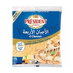 Buy President Shredded Natural 4 Cheese 400g in Saudi Arabia