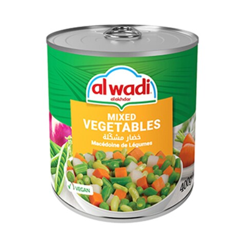Al Wadi Al Akhdar Mixed Vegetables  400GR