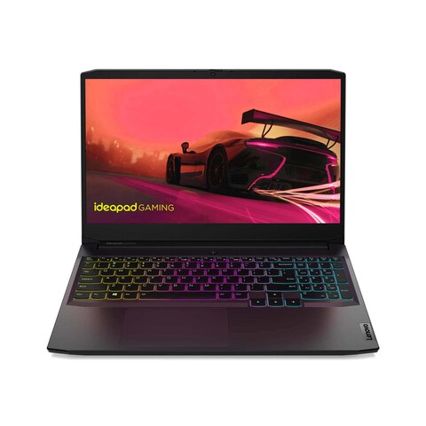 Lenovo 15ACH6 IdeaPad Gaming 3 Laptop - AMD Ryzen 5 5600H - 512GB SSD - 8GB RAM - 15.6-inch - RTX 3050 - Windows 10 - Shadow Black