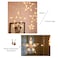 Generic-Yellow Led String Lights Home Bedroom Window Curtain Christmas Party Wedding Festival Decorative String Lamp