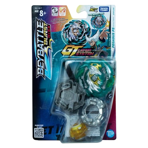 Takara Tomy BeyBattle Burst Rise Pegasus P5 Beyblade Multicolour