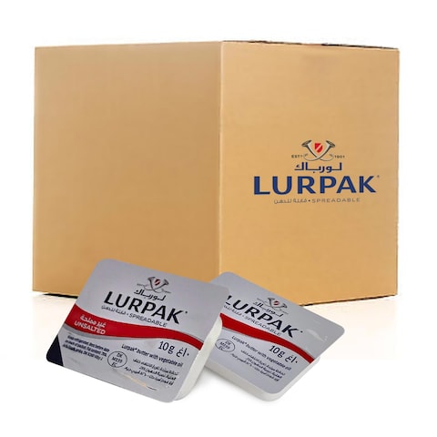 Buy Lurpak Unsalted Butter 10g  100 in Saudi Arabia