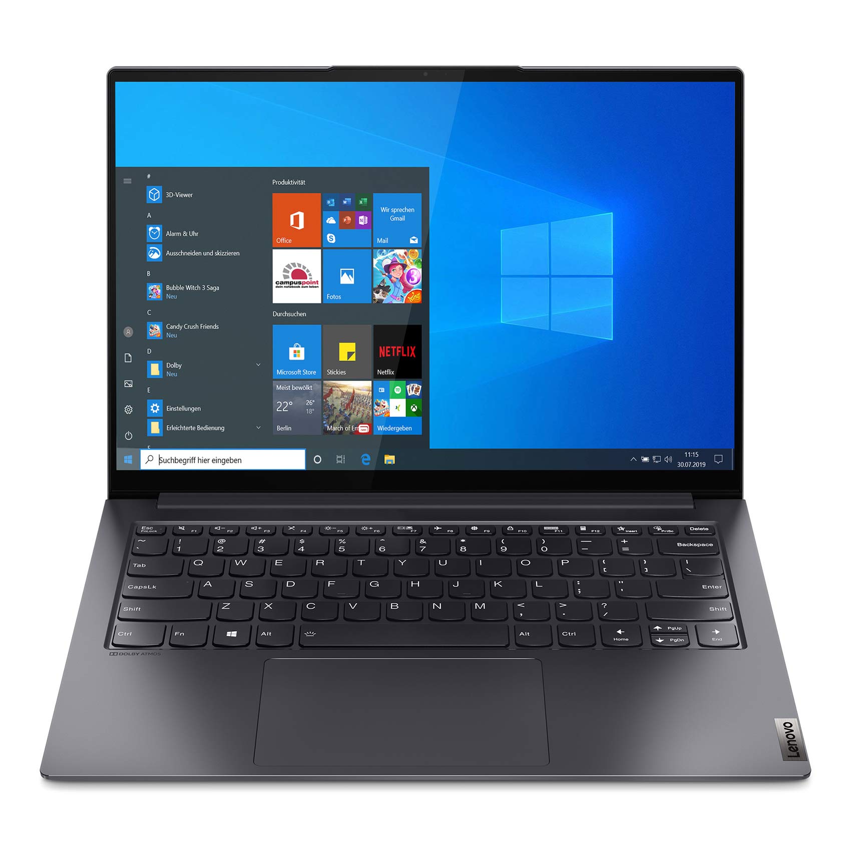 Yoga Slim 750i Pro i7 16gb 512gb mx450