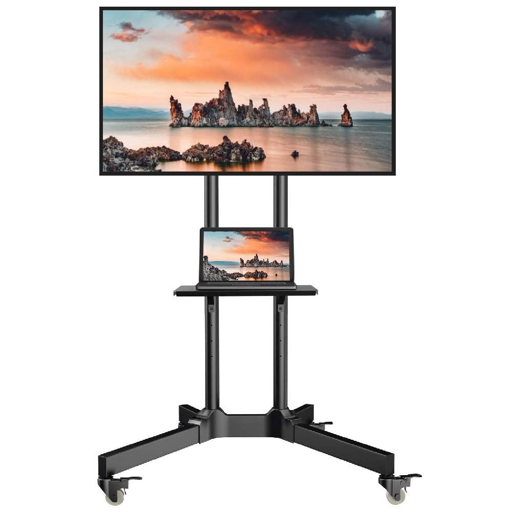 hyx Hyx Mobile Tv Cart With Wheels For 32 65 inch