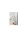 Generic Plastic Vesken Shelf Unit White 0.36x1x0.23meter