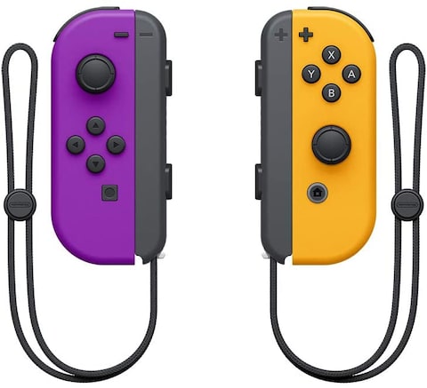 Nsw Joycon Nintendo Switch Joy-Con Controllers (Neon Purple / Neon Orange)