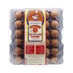 Buy Al Jazira Golden Eggs Brown Medium 30 PCS in UAE