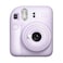 Fujifilm Instax Mini 12 Instant Camera + 1 Film Lilac Purple