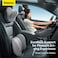 Baseus Comfort Ride Relax, Travel, Passenger, Commuters, Driver, Backrest, Relieve Back Sciatica Tailbone Pain,  Series Car Lumbar Pillow - Gray
