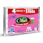 Buy Sanita Club Trash Bags Biodegradable 5 Gallons 130 Bags in Saudi Arabia