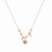 Aiwanto Lucky Necklace Beautiful Necklace for Women's Neck Chain Golden Necklace