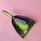 Royalford Dustpan With Brush-Rf11193 Dustpan With Brush With Durable Stiff Bristles And Comfortable Grip Multi-Purpose Highly Durable, Light-Weight And Elegant Design Black And Yellow