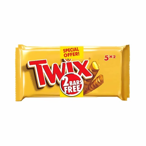 Buy Twix Bar 50g Pack of 2 in UAE