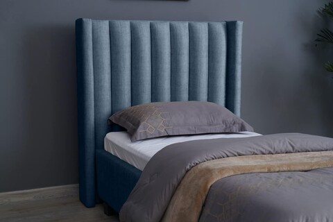 PAN Home Home Furnishings Venus Headboard Chanel Teal L-100: H-125cm 100x125 Teal