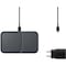 Samsung Duo Super Fast Wireless Charger Pad 15W EP-P5400TBEGGB Black