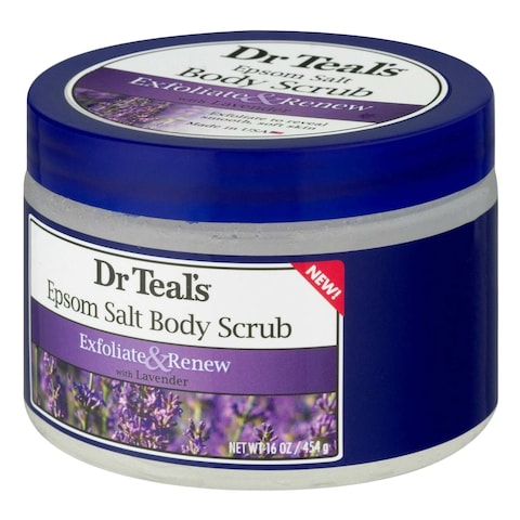 Dr Teals Epsom Salt Lavender Body Scrub 454g