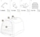 Imac Linus Carrier For Cats And Dogs - Grey Color