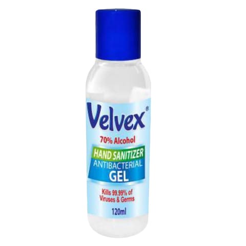 Velvex Antibacterial Hand Sanitizer Gel 120ml