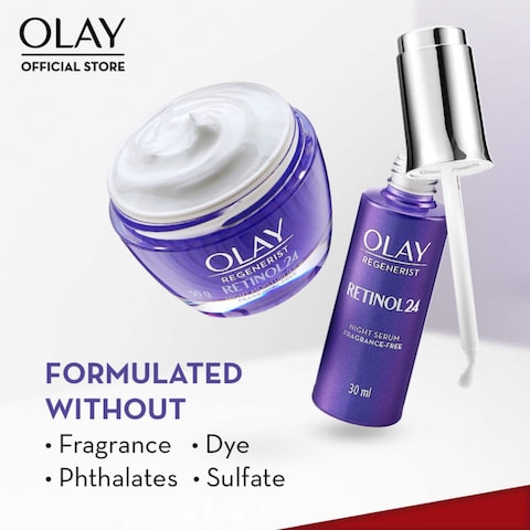 Olay Regenerist Retinol 24 Night Moisturiser White 50ml