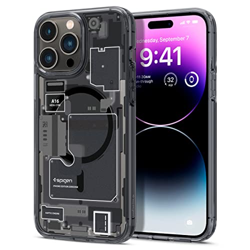 Spigen Ultra Hybrid (MagFit) designed for iPhone 14 Pro case cover compatible with MagSafe - Zero One