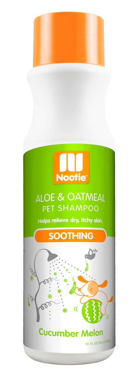 Nootie Cucumber Melon Shampoo Soothing Aloe &amp; Oatmeal 16Oz