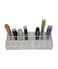 24 Spaces Clear Acrylic Lipstick Organizer Display Stand Cosmetic Makeup Organizer for Lipstick, Brushes, Bottles
