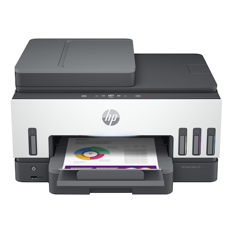 HP Smart Tank 790 Printer wireless Print Scan Copy Fax Auto Duplex ADF Print up to 18000 black or 8000 color pages [4WF66A]