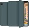 Generic Case For iPad Pro 12.9" 2020 With Pencil Holder, Soft Flexible TPU Back Cover, Auto Sleep/Wake, Multiple Viewing Stand Modes, Midnight Green