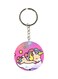 Single Sided Unicorn Printed Keychain